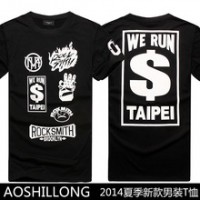 High quality printed $ rock t-shirt