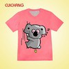 Wholesale custom high quality dye sublimation t shirts