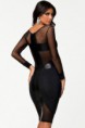   Sexy Back Scoop cabo Mesh Midi Vestido    Sexy Back Scoop cabo Mesh Midi Vestido 