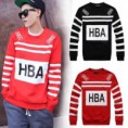 Elegant two colors new mens sweater design