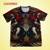 Polyester fashion t shirt custom